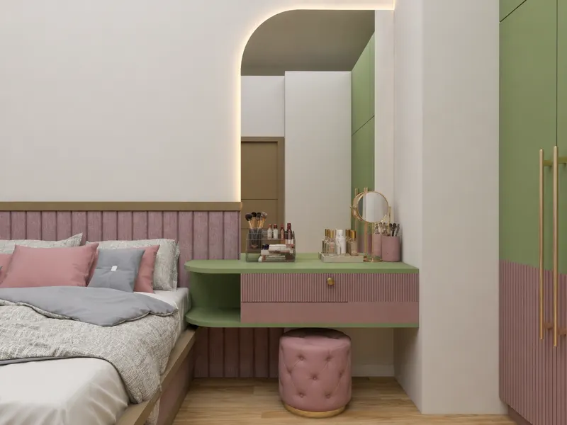 Master Bedroom — Dressing — Zion Hills — 2 BHK Villa
