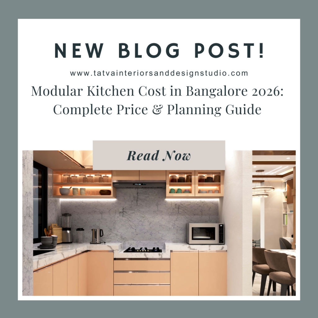 Modular Kitchen Cost in Bangalore 2026 | Complete Guide
