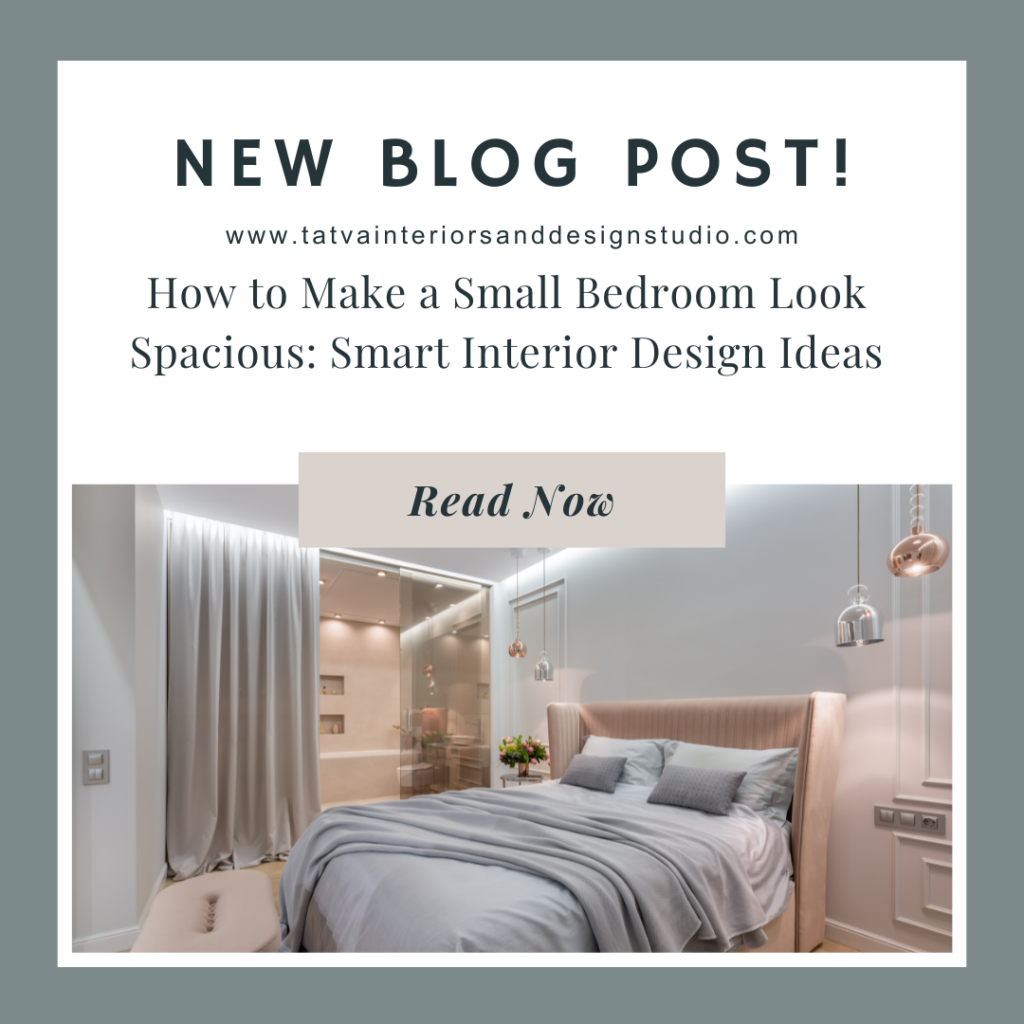 How to Make a Small Bedroom Look Spacious: Smart Interior Design Ideas