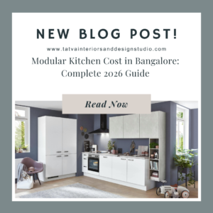 Modular Kitchen Cost in Bangalore: Complete 2026 Guide