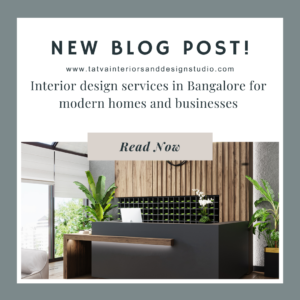 Interior design services in Bangalore for modern homes and businesses