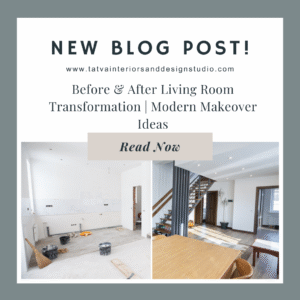 Before & After Living Room Transformation | Modern Makeover Ideas
