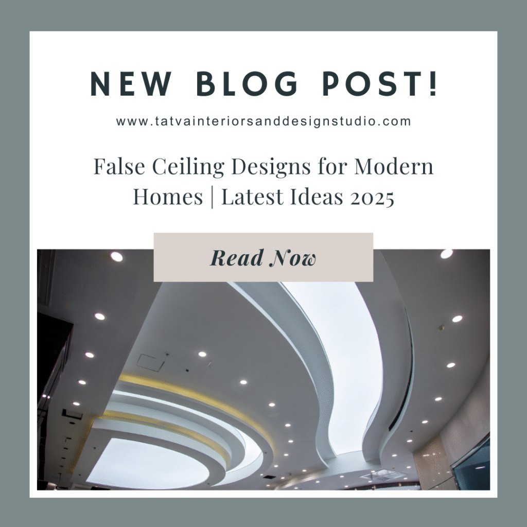 False Ceiling Designs for Modern Homes | Latest Ideas 2025