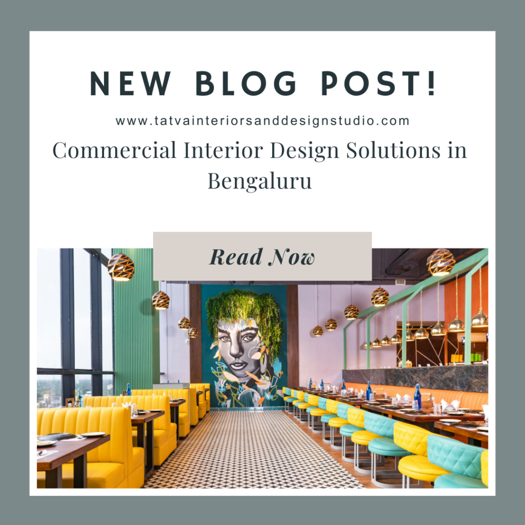 Commercial Interior Design Solutions in Bengaluru
